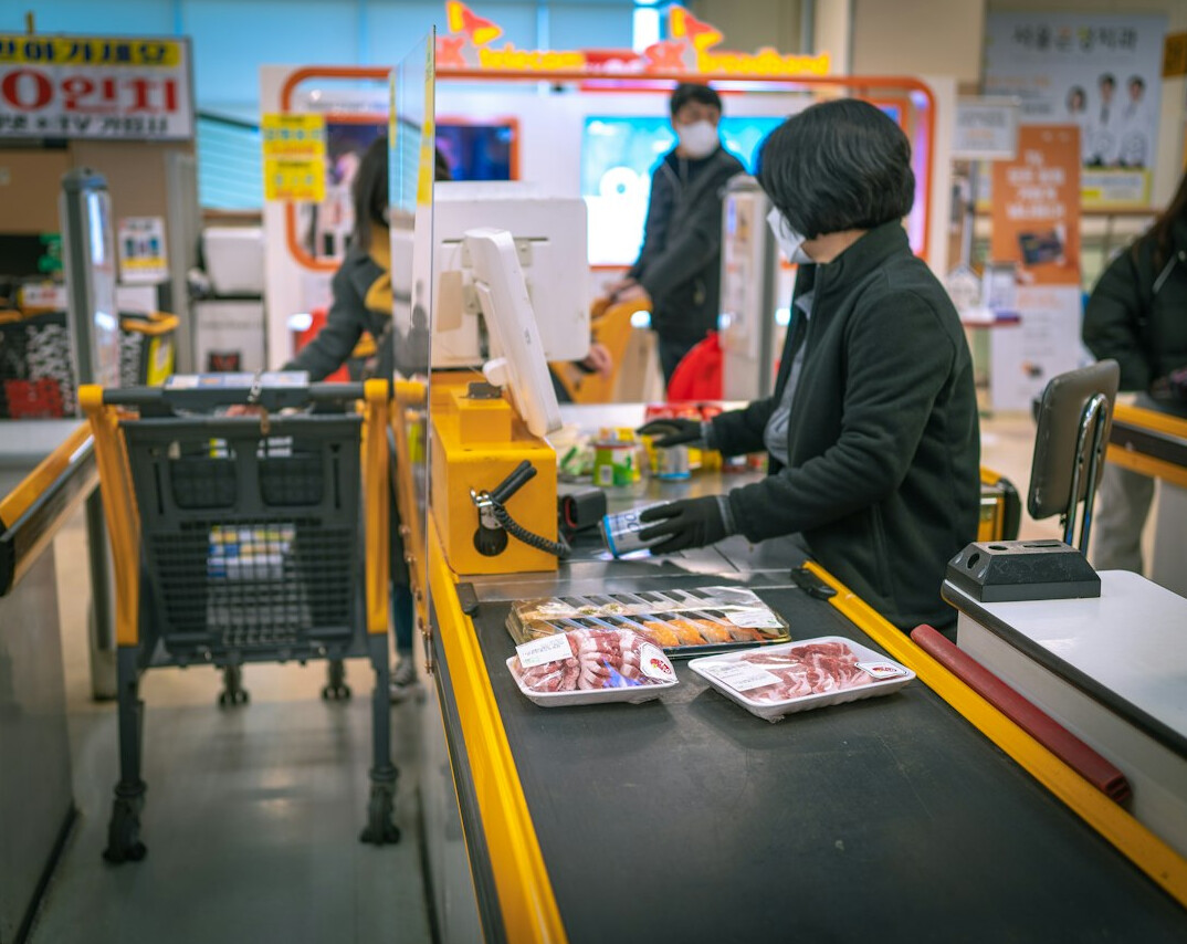 store detective observing customers
